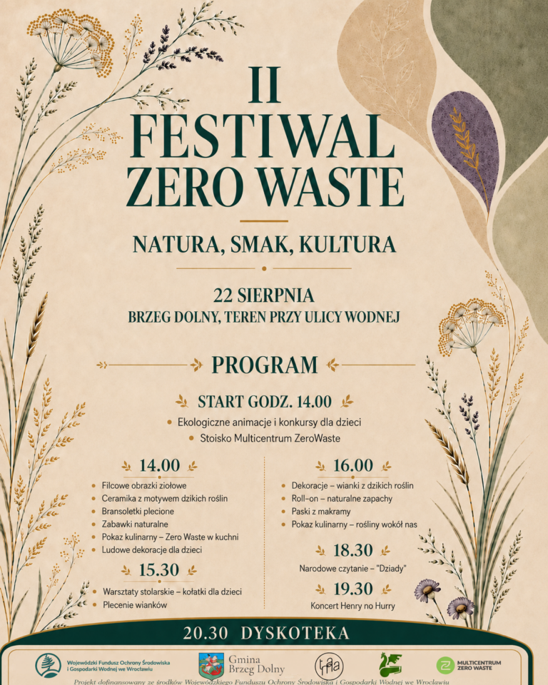 Natura, smak i kultura – zaczynamy nowy projekt Zero Waste!